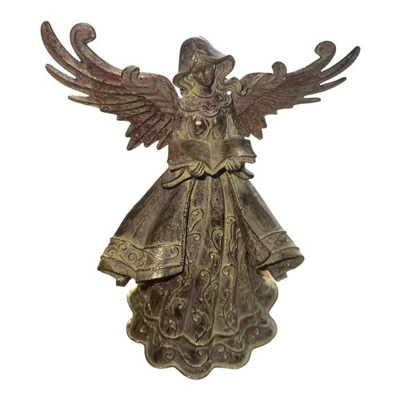 Twin Christmas Angels.  3D for display on table or china cabinet. - Picture 4 of 6